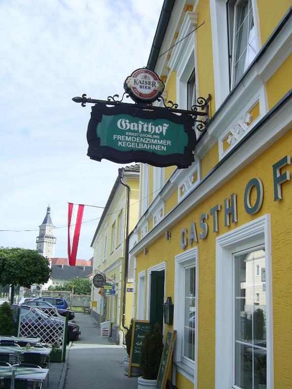Gasthof Gruenling Wallsee Экстерьер фото